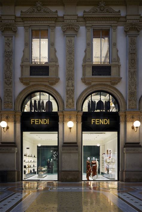 fendi showroom milano modem|fendi milano boutique.